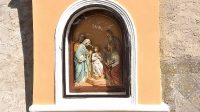 Maria hledá Ježíše v Jeruzalémě - detail