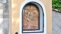Maria přijímá do klína Ježíše při snímání z kříže - detail