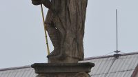 Vrcholová socha sv. Floriána - detail