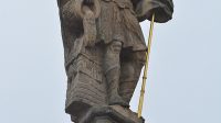 Vrcholová socha sv. Floriána - detail