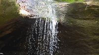 Svojkovský vodopád - první kaskáda