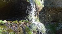 Svojkovský vodopád - druhá a třetí kaskáda