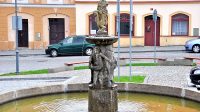 Lví fontána na náměstí