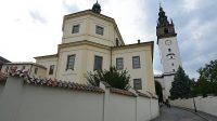 3. 9. 2016 - Pohled na chrám sv. Štěpána a věž od biskupské rezidence