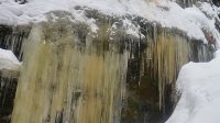 Ledová stěna u Sýrového potoka