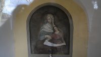 Obraz sv. Anny s Marií uvnitř kaple