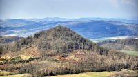 Zámecký vrch nad Českou Kamenicí 10. 4. 2020