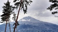 19. 1. 2021 - Ralsko, pohled z lesů mezi Velkou Bukovou a Kalištěm