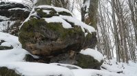 19. 1. 2021 - okružní cesta kolem Malé Bukové