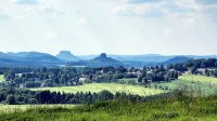 12. 6. 2013 - výhled na stolové hory v Německu