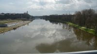 11. 4. 2023 -  Výhled na most Josefa Straky a zámek z Nového mostu